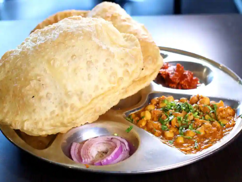 Delicious Chole Bhature