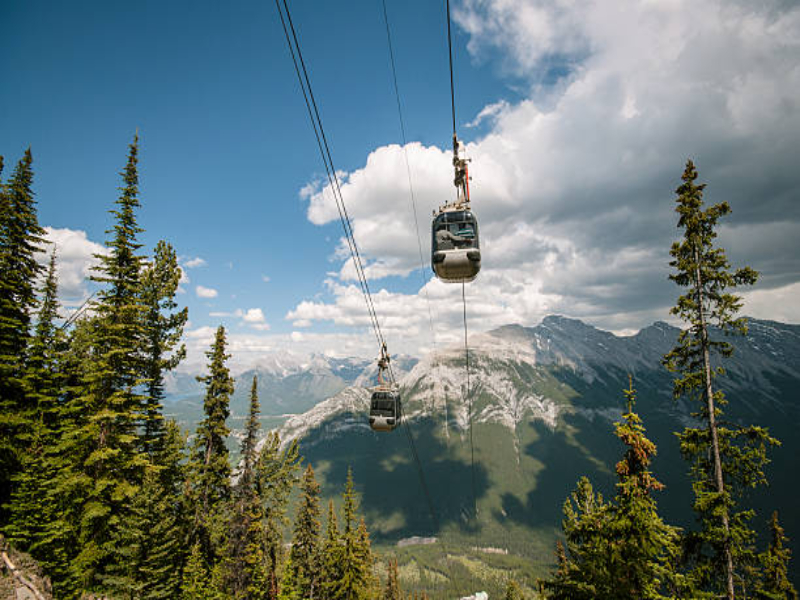 Gondola cable car