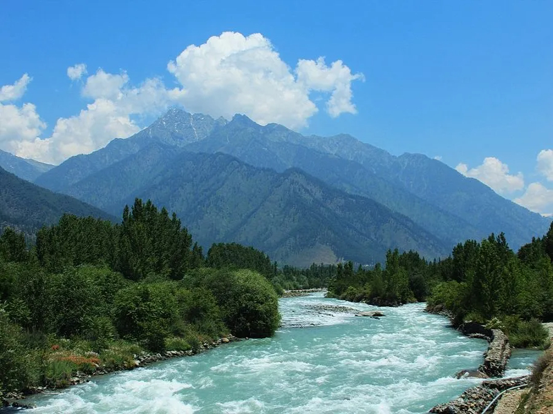 Lidder River in Pahalgam