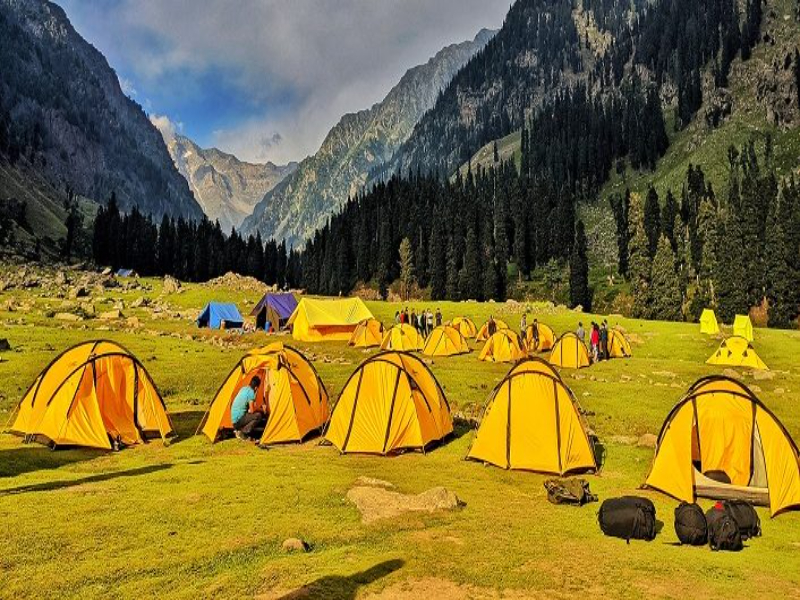 Camping Sonamarg Himalayan Adventure