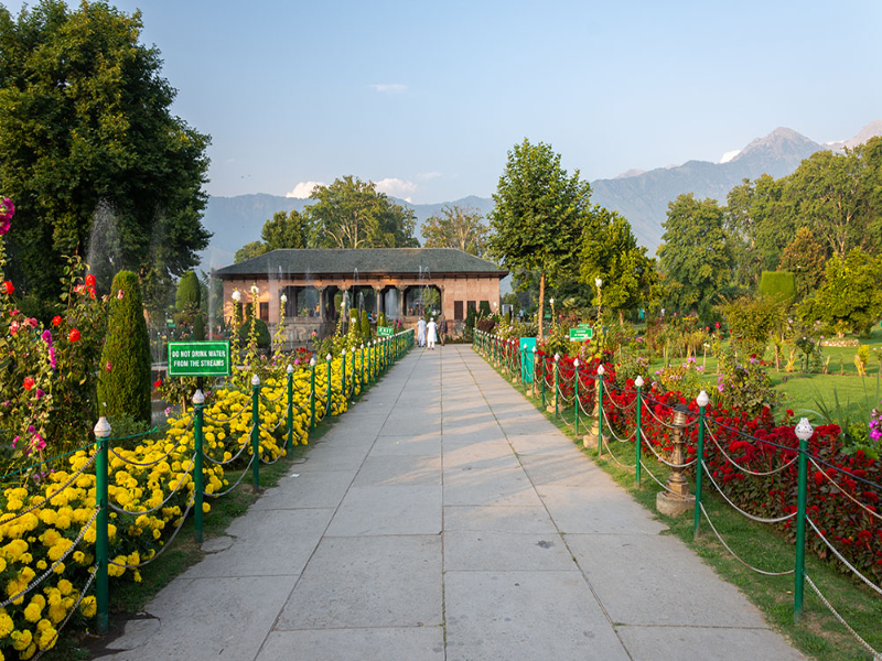 Shalimar Bagh in Kashmir 