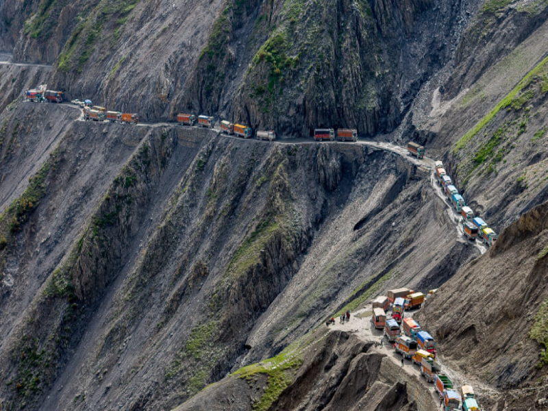 Zoji La Pass Himalayas