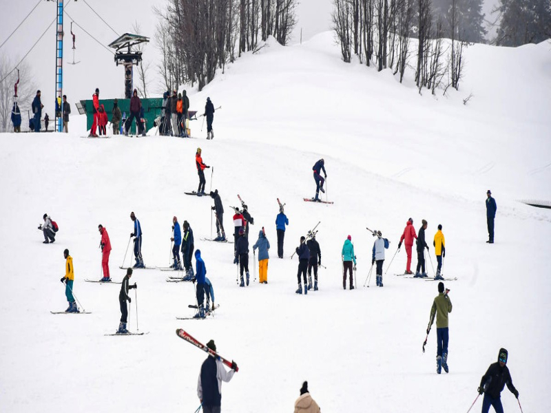 Winter sports championship at Gulmarg