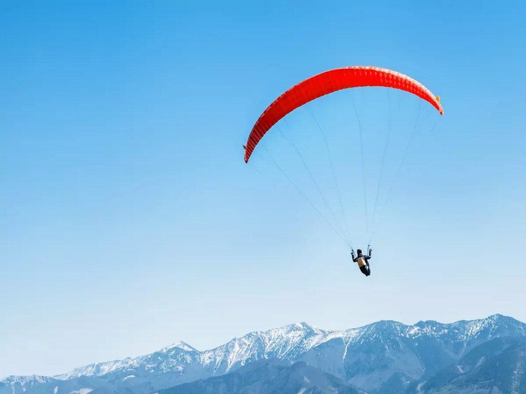 A paraglider