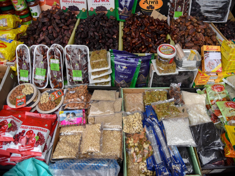 Dry fruit seller 