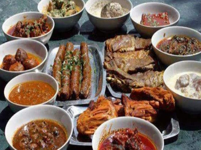 The dishes of Wazwan