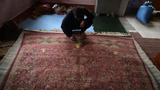 Kashmiri carpet