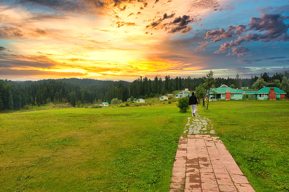 The green park of Aharbal,