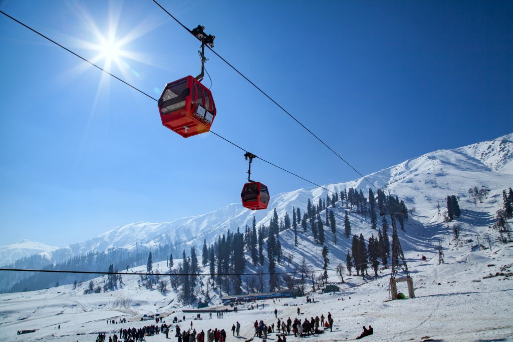 Gondola lift view