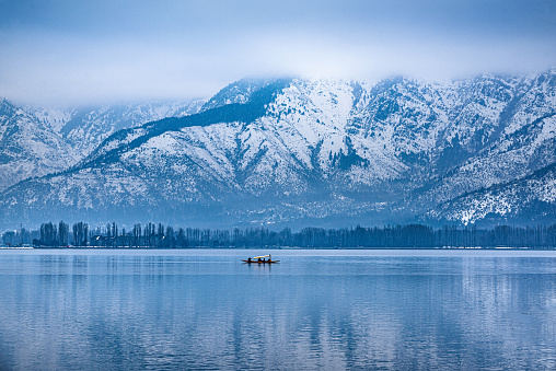 Dal lake in Winters